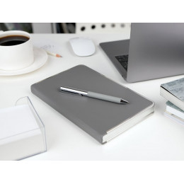 Ручка шариковая Eyeshot Soft Touch, черная