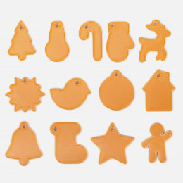 Мини-подвеска «Пряник», 3D-печать на заказ, звездочка