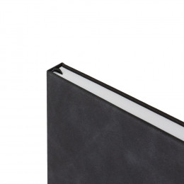 Ежедневник Horizon, недатированный, серый с черным