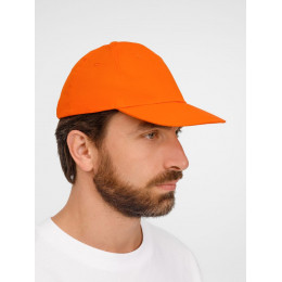 Бейсболка Apollo, оранжевая