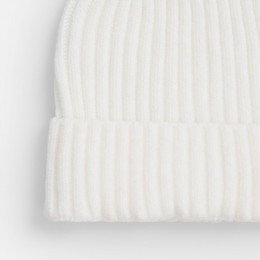 Шапка Laconi, молочно-белая