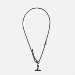 Шнурок для телефона OmniHold, серый