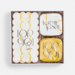 Пряничный подарочный набор Aftertaste с печатью на заказ