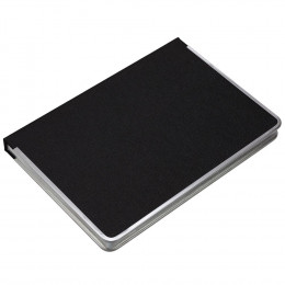 Ежедневник Frame Metal, недатированный, черный