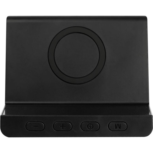 Станция беспроводной зарядки с часами Electron, ver.2, черная