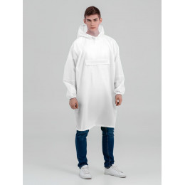 Дождевик-анорак Alatau, белый, единый размер