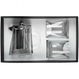 Чайный набор Quadroni в черной коробке