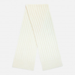 Шарф Bellish, белый (ванильный)