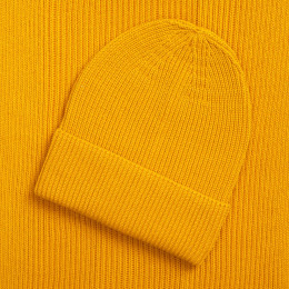 Шарф Nobilis Mono, желтый (медовый)