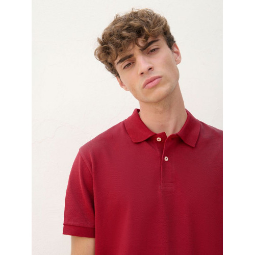 Рубашка поло унисекс Pacific, розовая (лососевая)