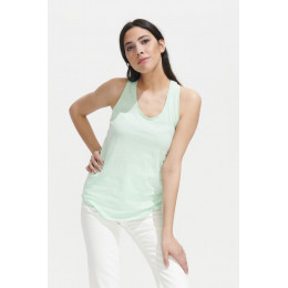 Майка женская Moka 110, ярко-голубая