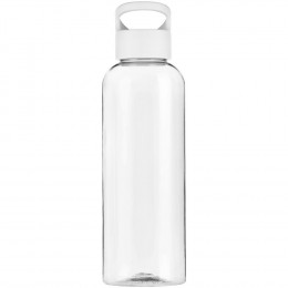Бутылка для воды Plaske, прозрачная с белой крышкой