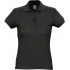Рубашка поло женская Passion 170, черная