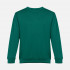 Свитшот унисекс Delta, темно-зеленый