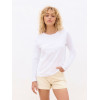 Футболка с длинным рукавом женская Monarch Women, белая
