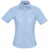 Рубашка женская с коротким рукавом Elite, голубая