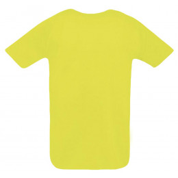 Футболка унисекс Sporty 140, желтый неон