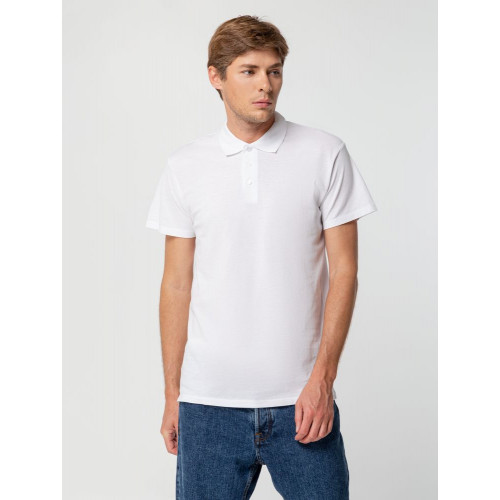 Рубашка поло мужская Summer 170, белая