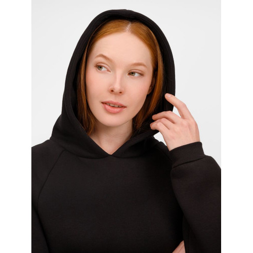 Худи унисекс оверсайз Easy Street, черное