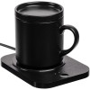 Кружка с подогревом и беспроводной зарядкой dualBase plus, черная