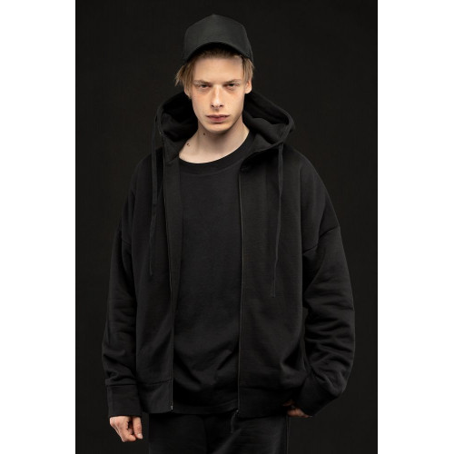 Футболка унисекс оверсайз T2, черная