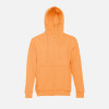 Толстовка мужская на молнии с капюшоном Amsterdam, светло-оранжевая