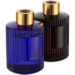 Диффузор ароматический Fragnola, пряная древесина и кардамон, темно-синий