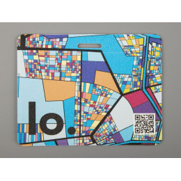 Карман для пропуска Saff Plus на заказ, горизонтальный