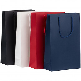 Пакет бумажный Porta S, вертикальный, черный