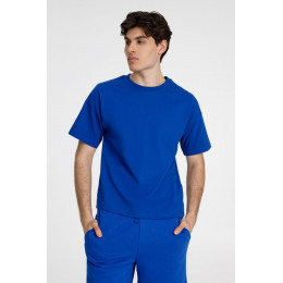 Футболка унисекс оверсайз T3, синяя