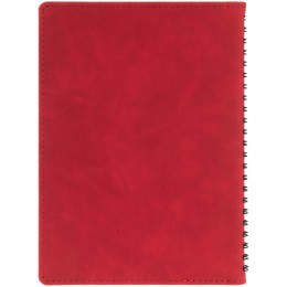 Ежедневник Spring Urban на заказ, недатированный, красный