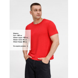 Футболка унисекс Senti, красная