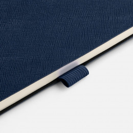 Ежедневник Lungo, недатированный, темно-синий