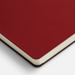 Ежедневник Flex Shall New, недатированный, красный