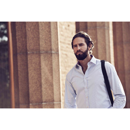 Рубашка мужская в клетку Tribeca, черная