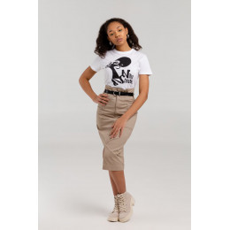 Футболка женская «Меламед. Nina Simone», белая