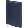 Ежедневник Grace на заказ, недатированный, темно-синий