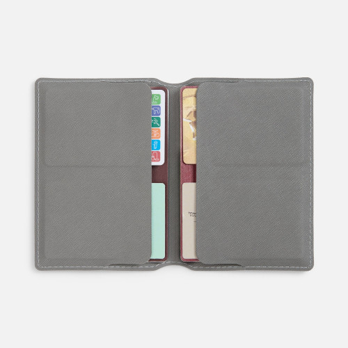 Обложка для паспорта Detalli, серая