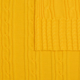 Плед Remitti, желтый