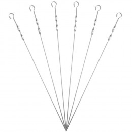 Набор шампуров в чехле Long Bower, серый