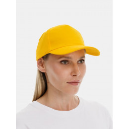Бейсболка Long Beach, желтая