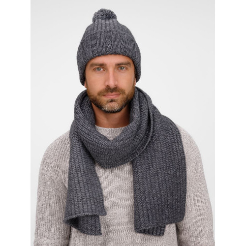 Шапка Frissonelle, серый меланж