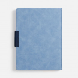 Ежедневник Grande Strap на заказ, датированный, голубой