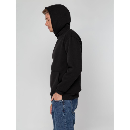 Худи унисекс оверсайз Full Swing, черное