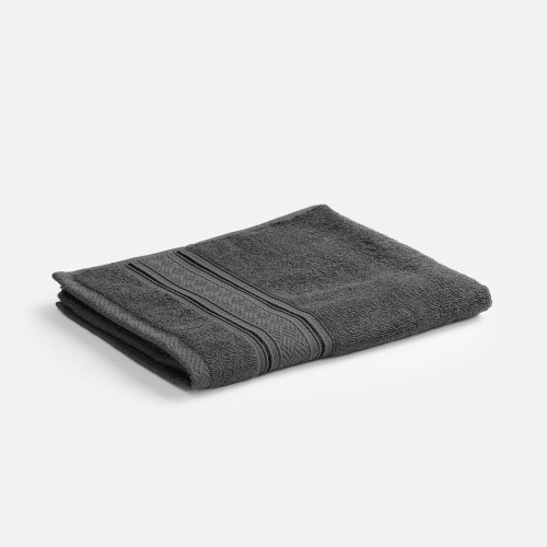 Полотенце махровое Terrychic, среднее, темно-серое