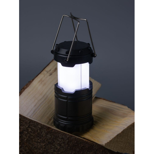 Кемпинговый фонарь с имитацией пламени Lindau Flame, черный