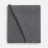 Шарф Laconi, темно-серый меланж