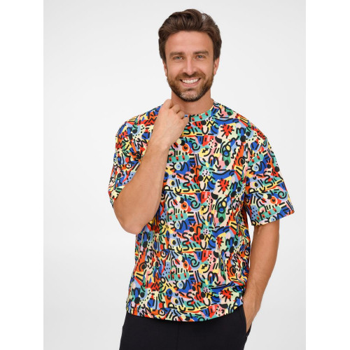 Футболка из бифлекса Morfiss с полной запечаткой на заказ