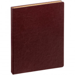 Ежедневник Grand Nebraska на заказ, недатированный, бордовый