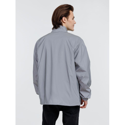 Ветровка Manifest 2.0 из светоотражающей ткани, серая